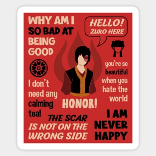 Prince Zuko Magnet